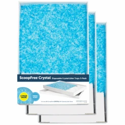 Disposable Litter Tray - ScoopFree® Fresh Crystal 3-Pack