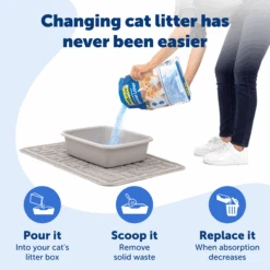 Crystal Cat Litter - ScoopFree® Premium Fresh Litter 8 Lb 12 Crystal Cat Litter - ScoopFree® Premium Fresh Litter 8 Lb -Pawsy Store PAC00 17865 P03