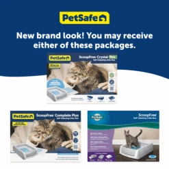 Automatic Litter Box - ScoopFree® Crystal Pro Self-Cleaning -Pawsy Store PAL00 16805 P06