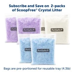 ScoopFree® Stainless Steel Reusable Cat Litter Tray -Pawsy Store PS AMZ ATF Stainless Tray 5