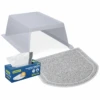 ScoopFree® Clumping Litter Box Hood And Accessory Bundle -Pawsy Store ZAC10 18000 P00
