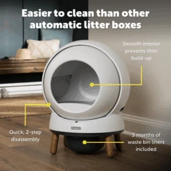 Smart Cat Litter Box - ScoopFree® SmartSpin™ Self-Cleaning -Pawsy Store ZAL10 17986 P03
