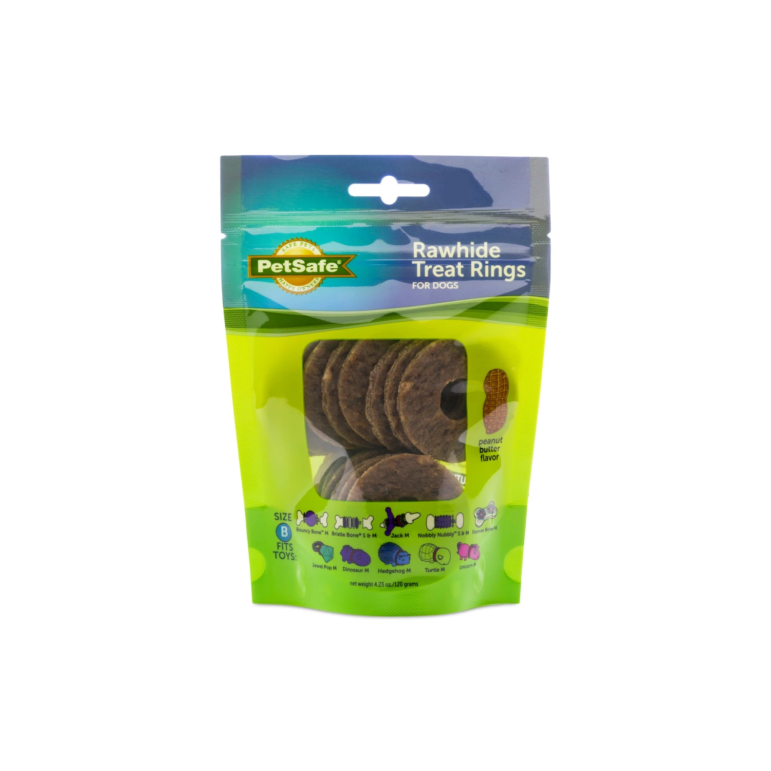 Busy Buddy® Natural Rawhide Rings 4 Busy Buddy® Natural Rawhide Rings - Image 2