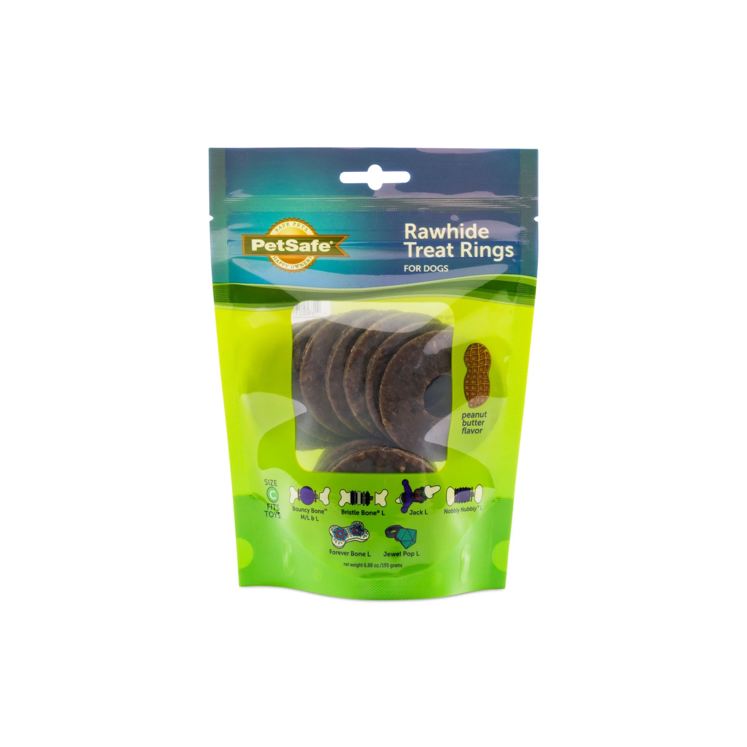 Busy Buddy® Natural Rawhide Rings 5 Busy Buddy® Natural Rawhide Rings - Image 3