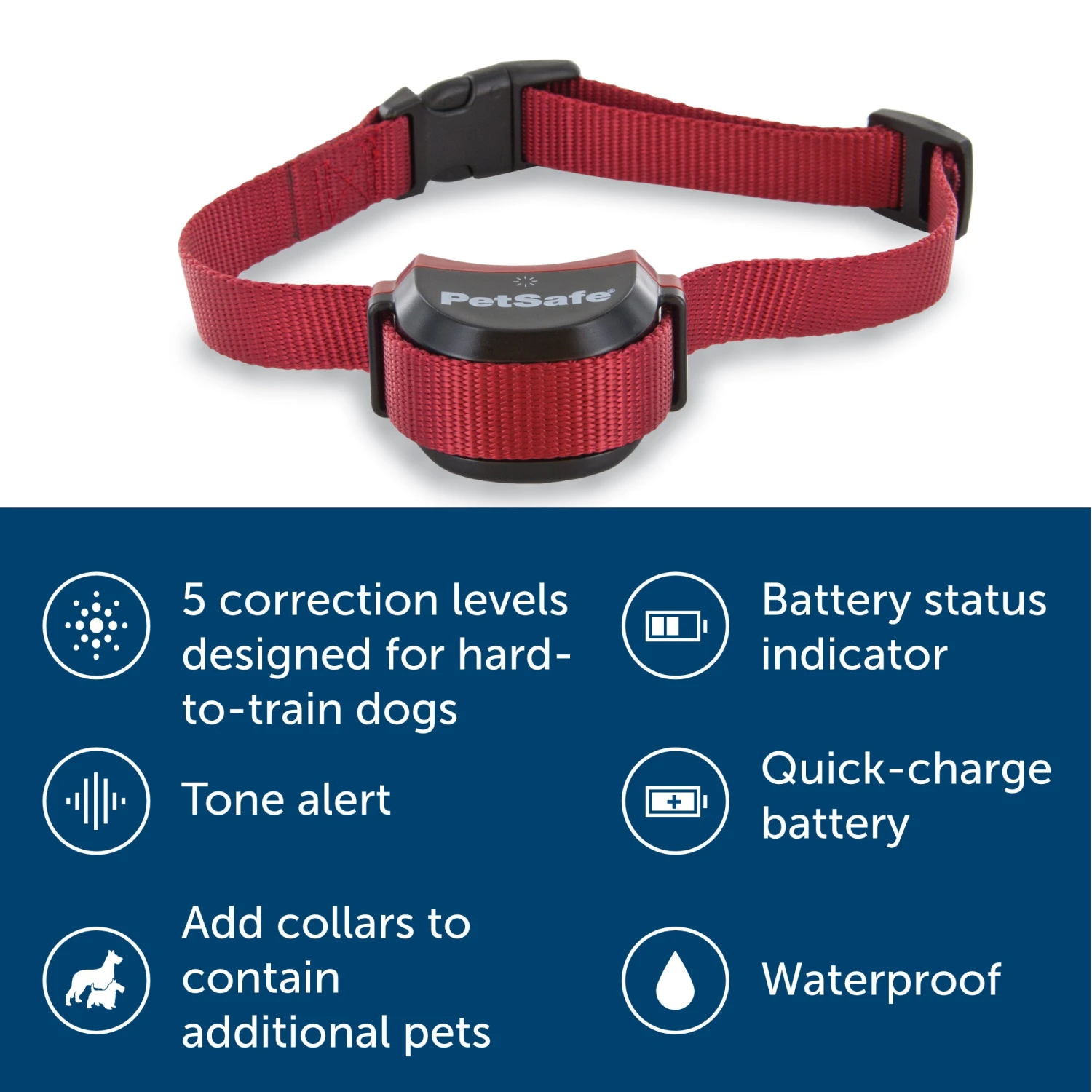 Stay & Play® Wireless Fence Receiver Collar For Stubborn Dogs 5 Stay & Play® Wireless Fence Receiver Collar For Stubborn Dogs - Image 3