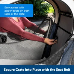 Happy Ride® Collapsible Travel Crate -Pawsy Store mec267kncrqo0heckm1a 248d6e7e 4502 4ef8 b39a fa9deb2134cf