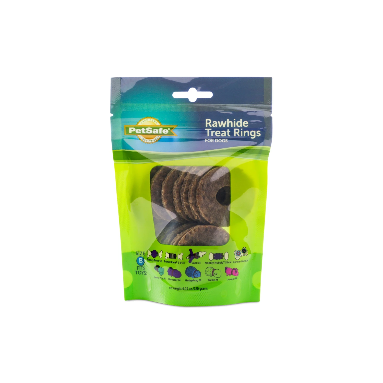 Busy Buddy® Natural Rawhide Rings 7 Busy Buddy® Natural Rawhide Rings - Image 5