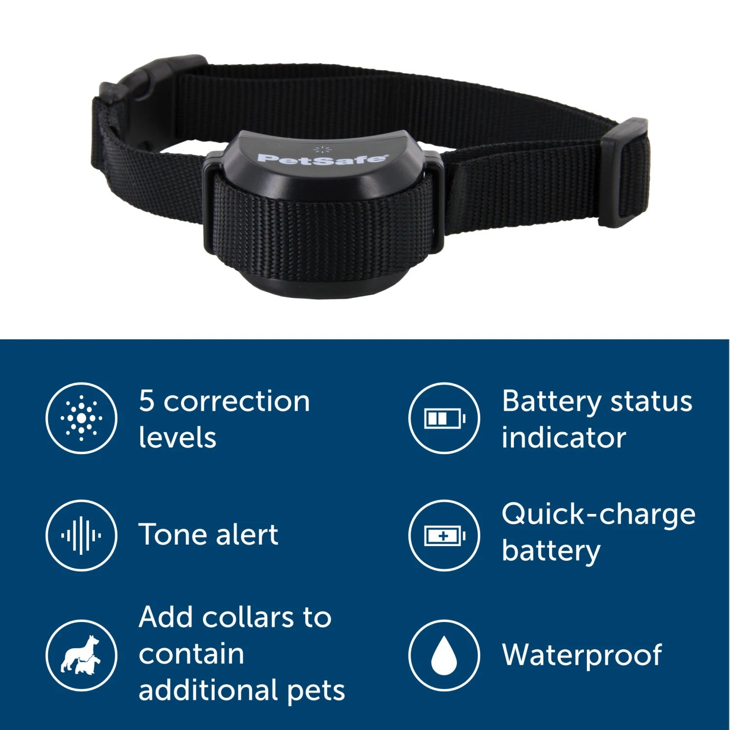 Stay & Play® Wireless Fence Rechargeable Receiver Collar 5 Stay & Play® Wireless Fence Rechargeable Receiver Collar - Image 3