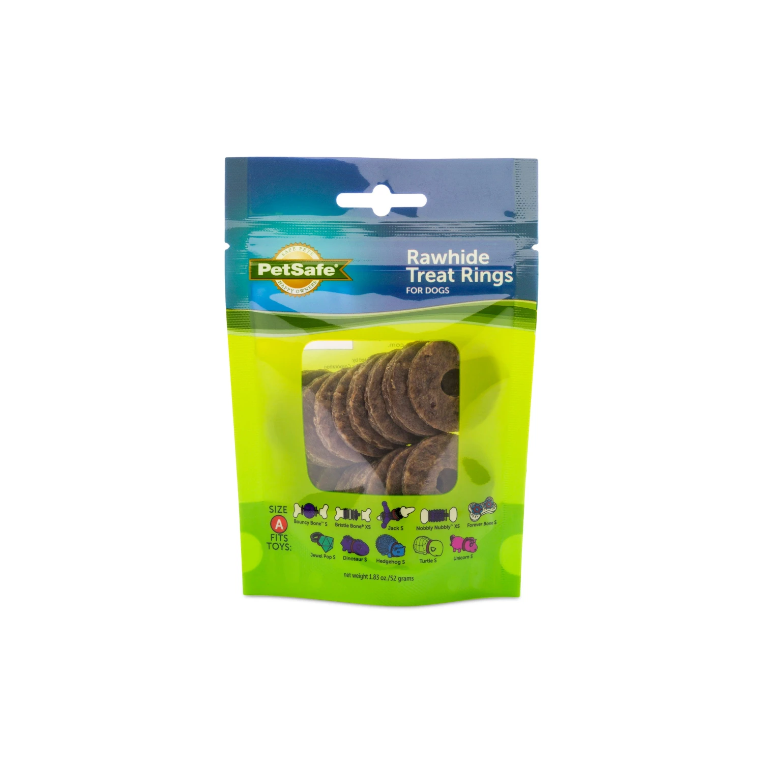 Busy Buddy® Natural Rawhide Rings 6 Busy Buddy® Natural Rawhide Rings - Image 4