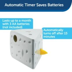 Cheese Automatic Cat Toy -Pawsy Store zhcsyqesipvdomms0jkn